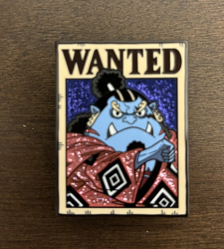 FiGPiN One Piece Mystery Mini Series 2 Uncommon Glitter Wanted Jinbe Y388 Locked
