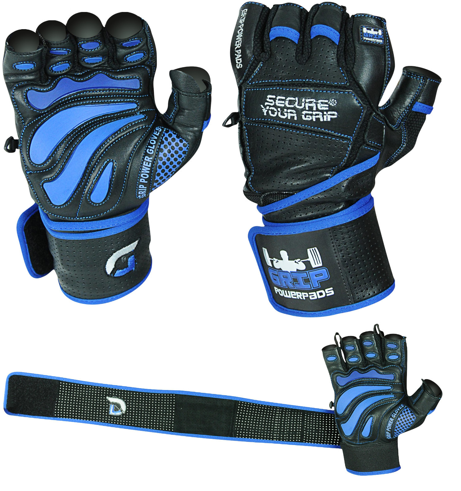 Gym Body Building Training Fitness Gloves Sports Weight Lifting Workout Exercise