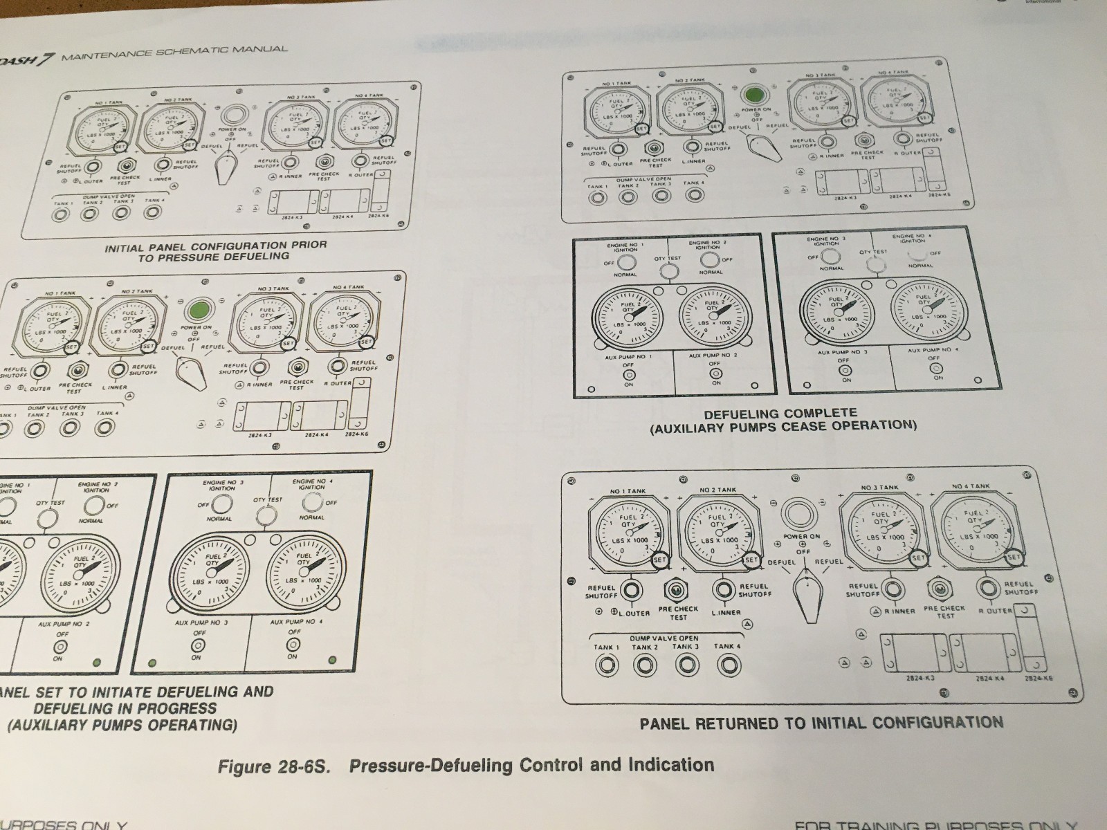 de Havilland Canada Dash 7 Maintenance Training Schematic Manual