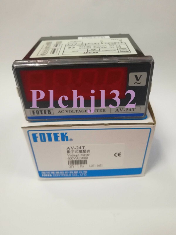 1pc New FOTEK Digital Voltmeter AV-24T1