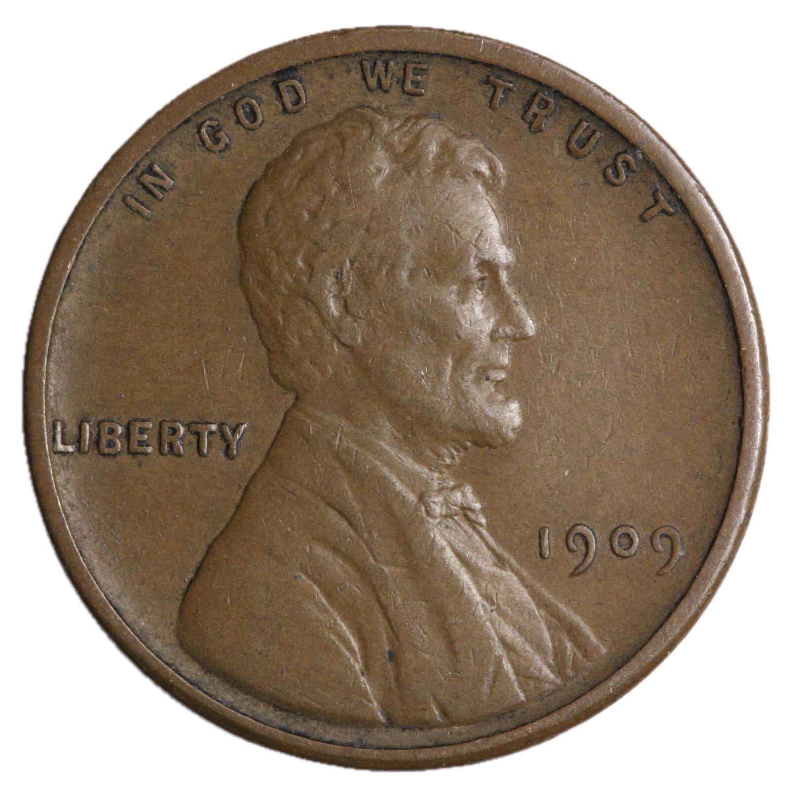 1909 VDB Lincoln Wheat Cent Penny Better Grade Complete Your Album!!