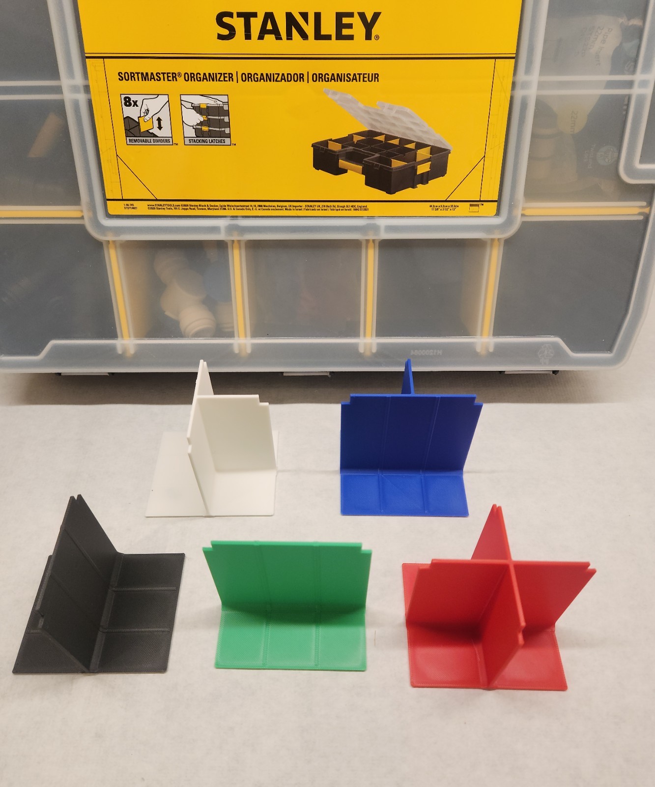 Stanley Sortmaster Organiser Dividers - Precise Fit