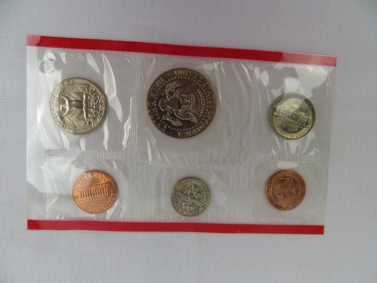 1985 Uncirculated D 6 Coins in Sets