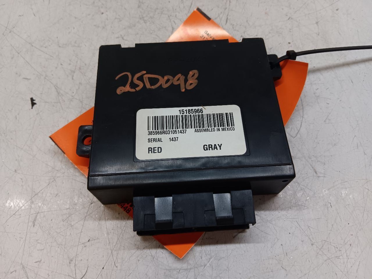 TAHOE     2005 Chassis ECM 240448