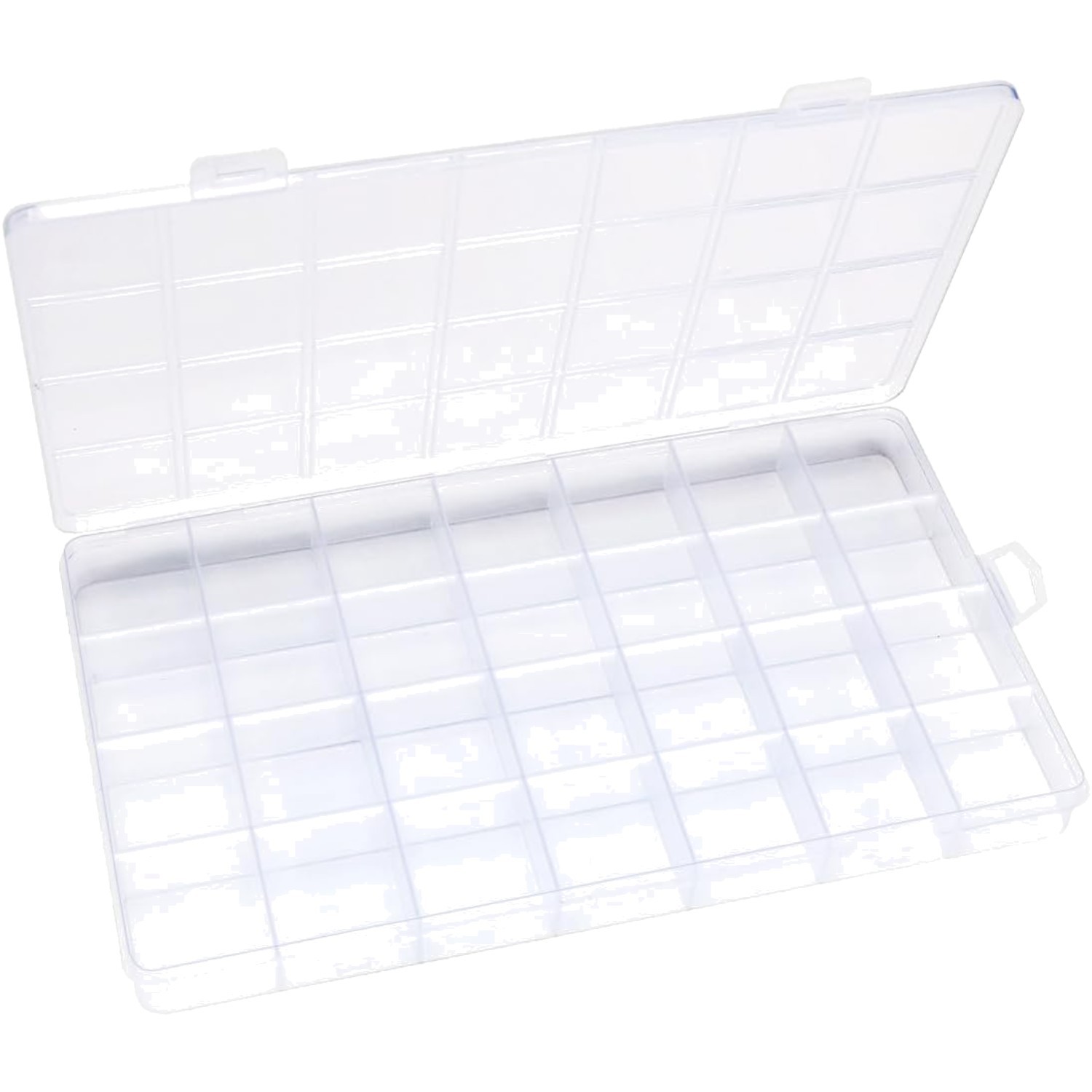 Craft Organizer with 28 Compartments for Beads and Small Supplies, Modern Design