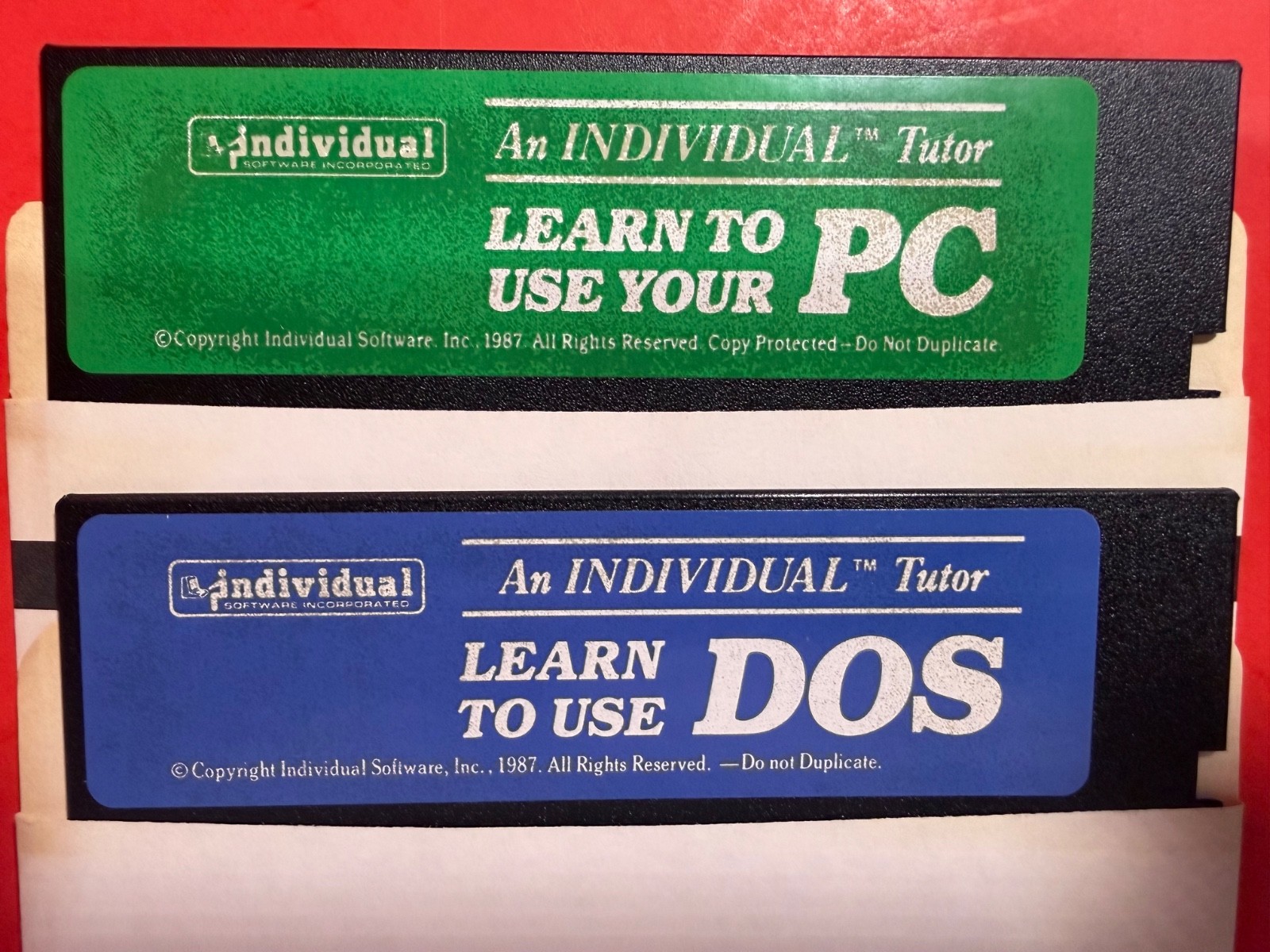 Learn To Use DOS / Learn To Use Your PC / IBM / PC Software