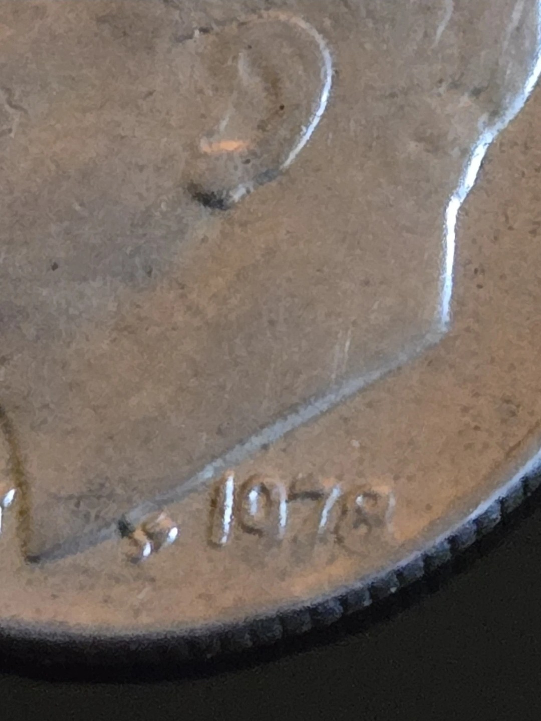 1978 No Mint Mark Roosevelt Dime W/ Double Die Obverse