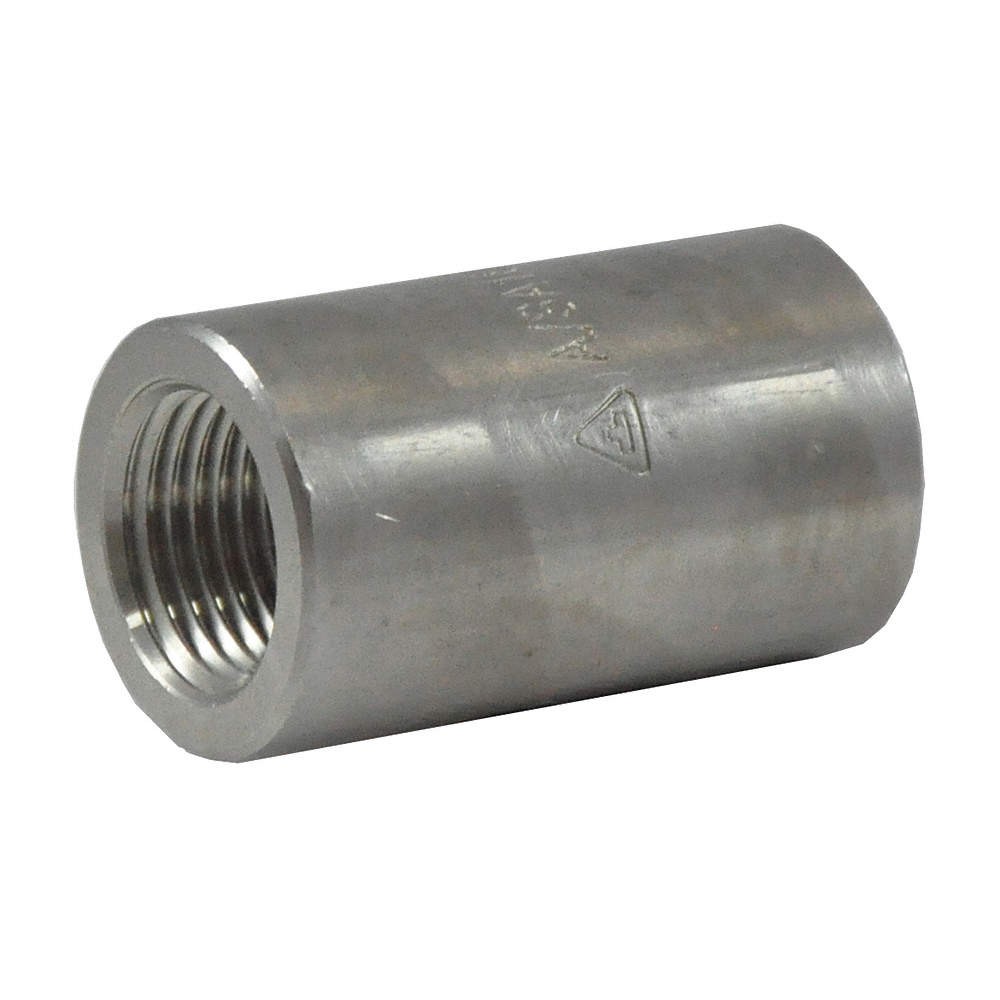GRAINGER APPROVED 2UA81 Reducing Coupling, 304 SS, 1/2 x 1/4 in 2UA81