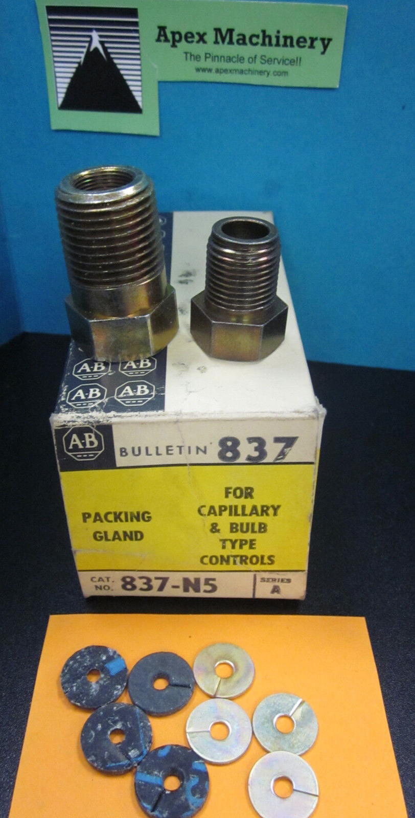 ALLEN BRADLEY 837-N5 PACKING GLAND-STD CAPILLARY