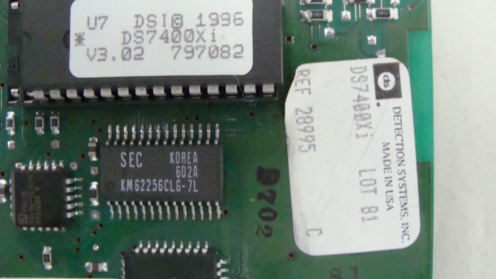 BOSCH DS DETECTION SYSTEMS 7400XI SECURITY SYSTEM MAIN CONTROL BOARD V3.02
