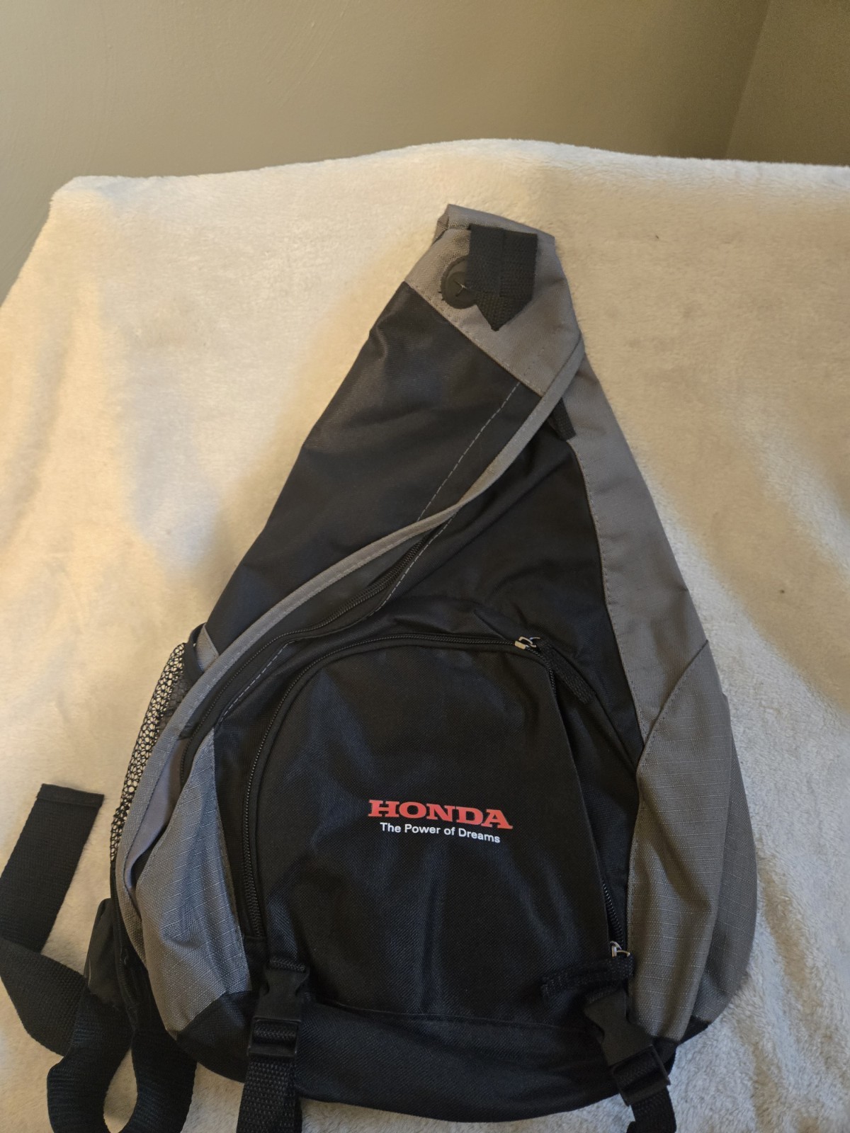 Honda Slingback Backpack Black/Grey