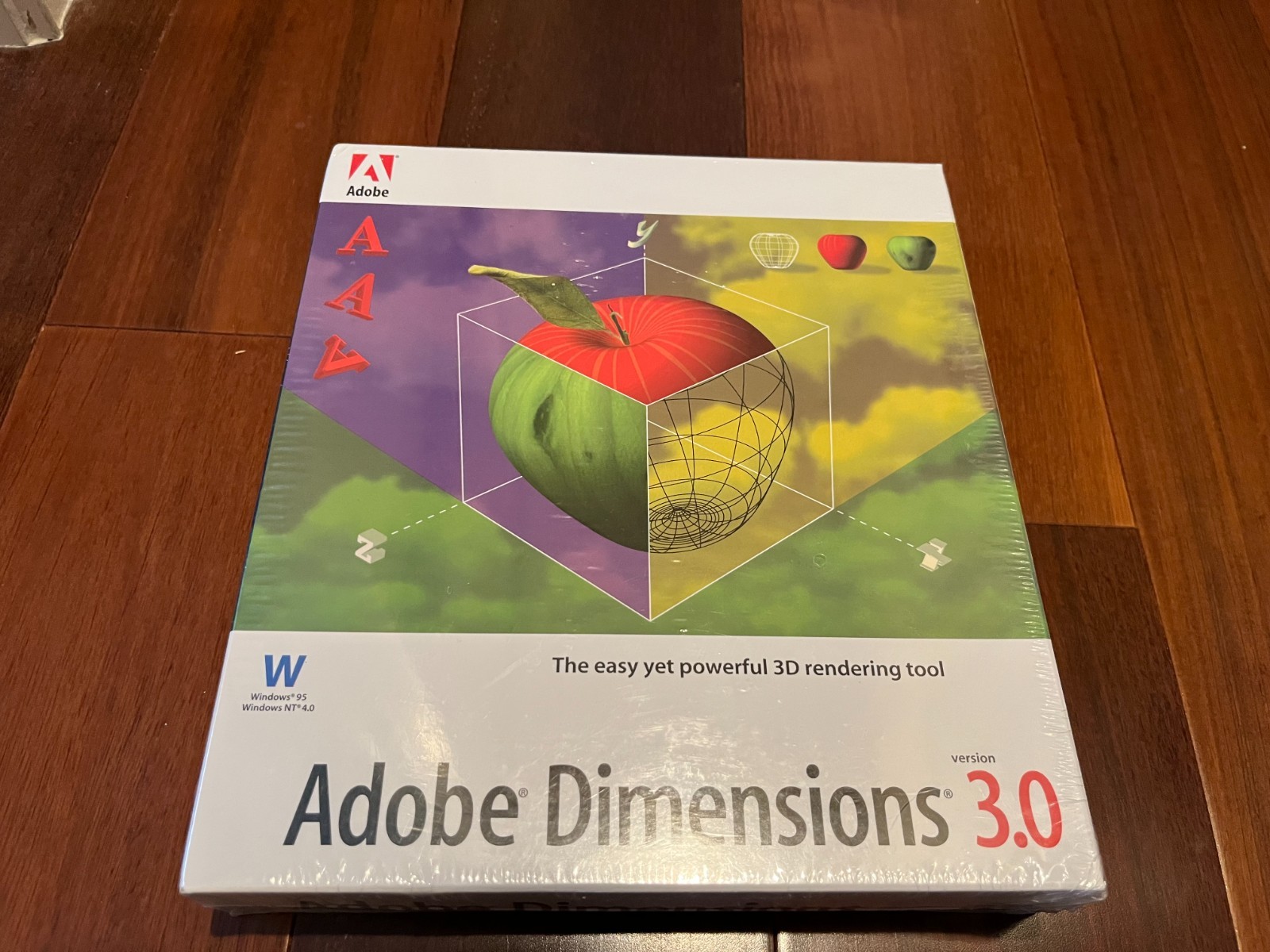 Adobe Dimensions 3.0 (NEW & SEALED) │ Vintage sofware for creating 3D artwork