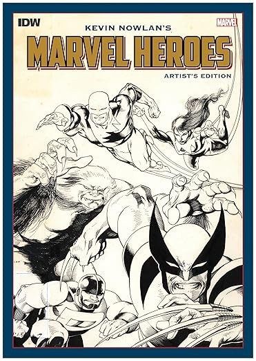 Kevin Nowlan's Marvel Heroes Artist's Edition NEW SEALED Hardcover #V