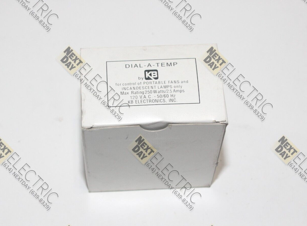 KB, Dial-A-Temp, Thermostat Fans Heaters Wood Coal Burning Fireplace Stoves