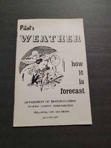 Vintage Pilots Weather Illustrated Handbook