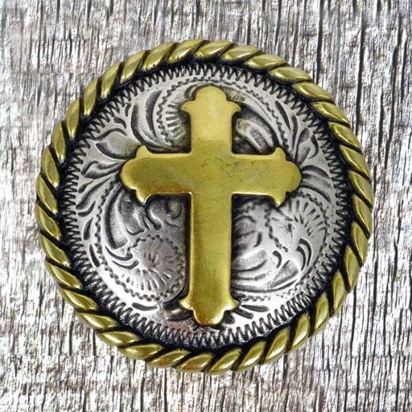 Western Concho Cross Rope Trim CON929-D
