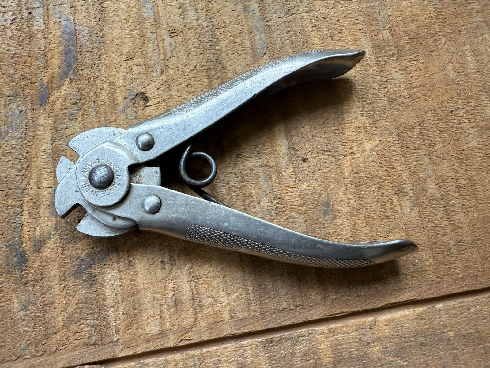 Vintage Made In England Glass Piegel No 265 Cutter Wire Tool 4” 1/4 L
