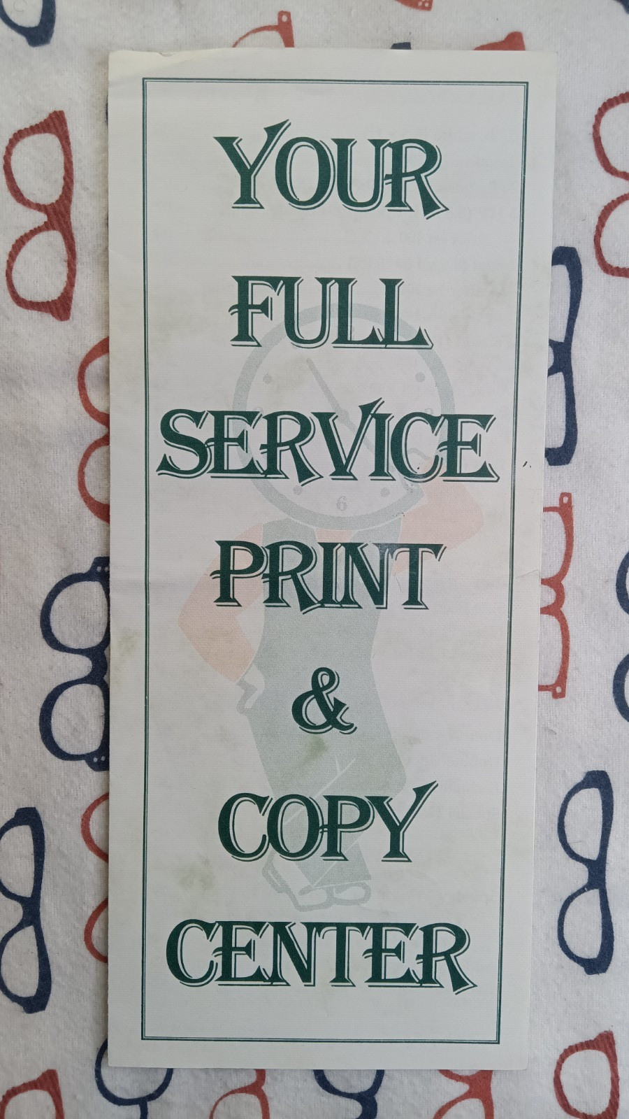 Vintage 1990s International Minute Press Reno Sparks NV Brochure Copy/Print