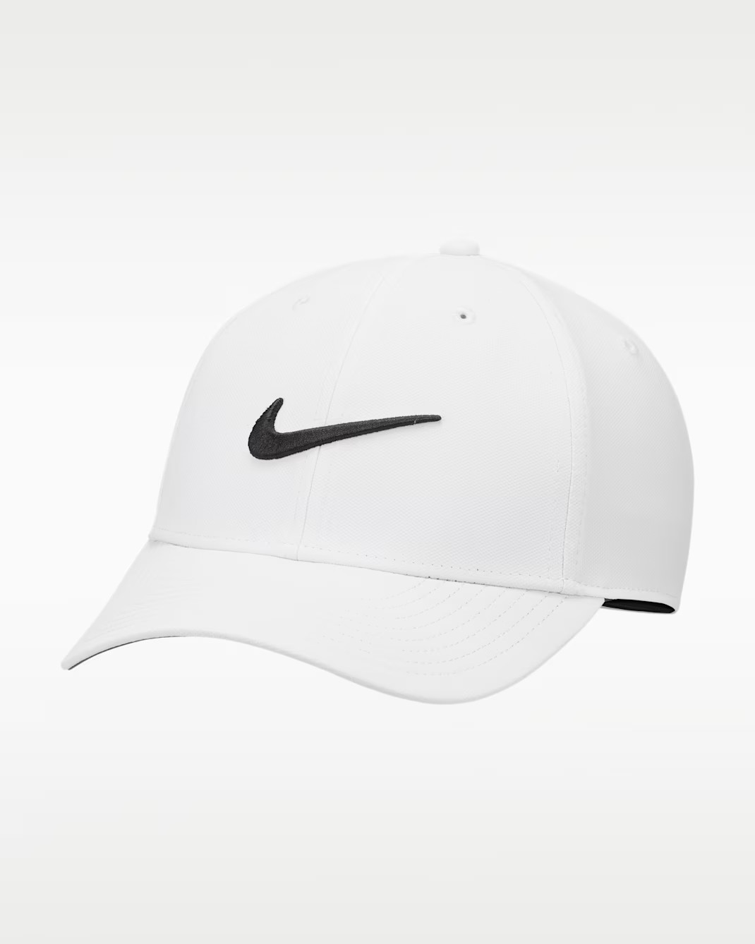 New Nike Club Structured Swoosh Hat Photon Dust Cap Unisex FB5625 025 Size S/M