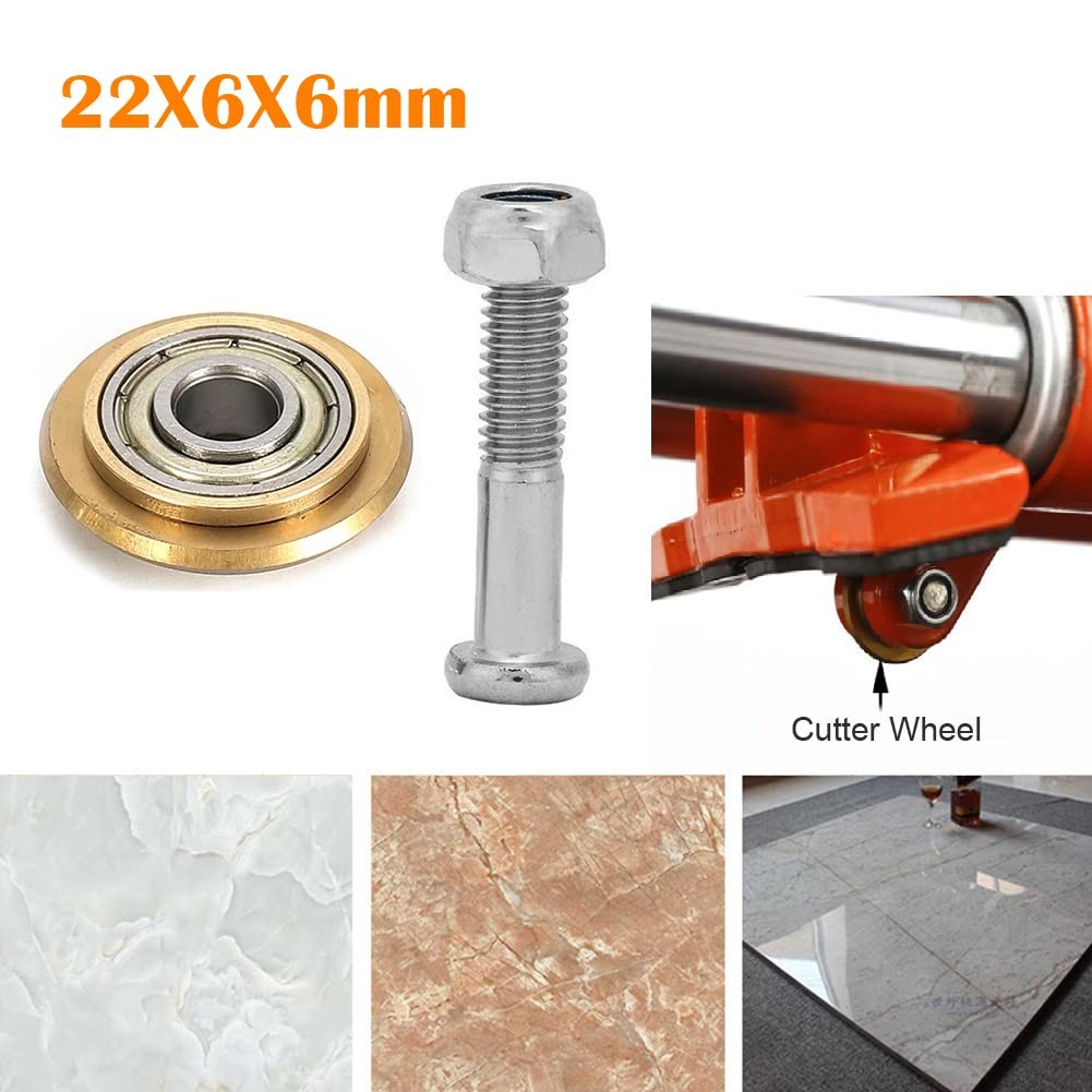 2 Pack Tile Cutter Wheel Cutting Blade Replacement Premium Tungsten Carbide B...