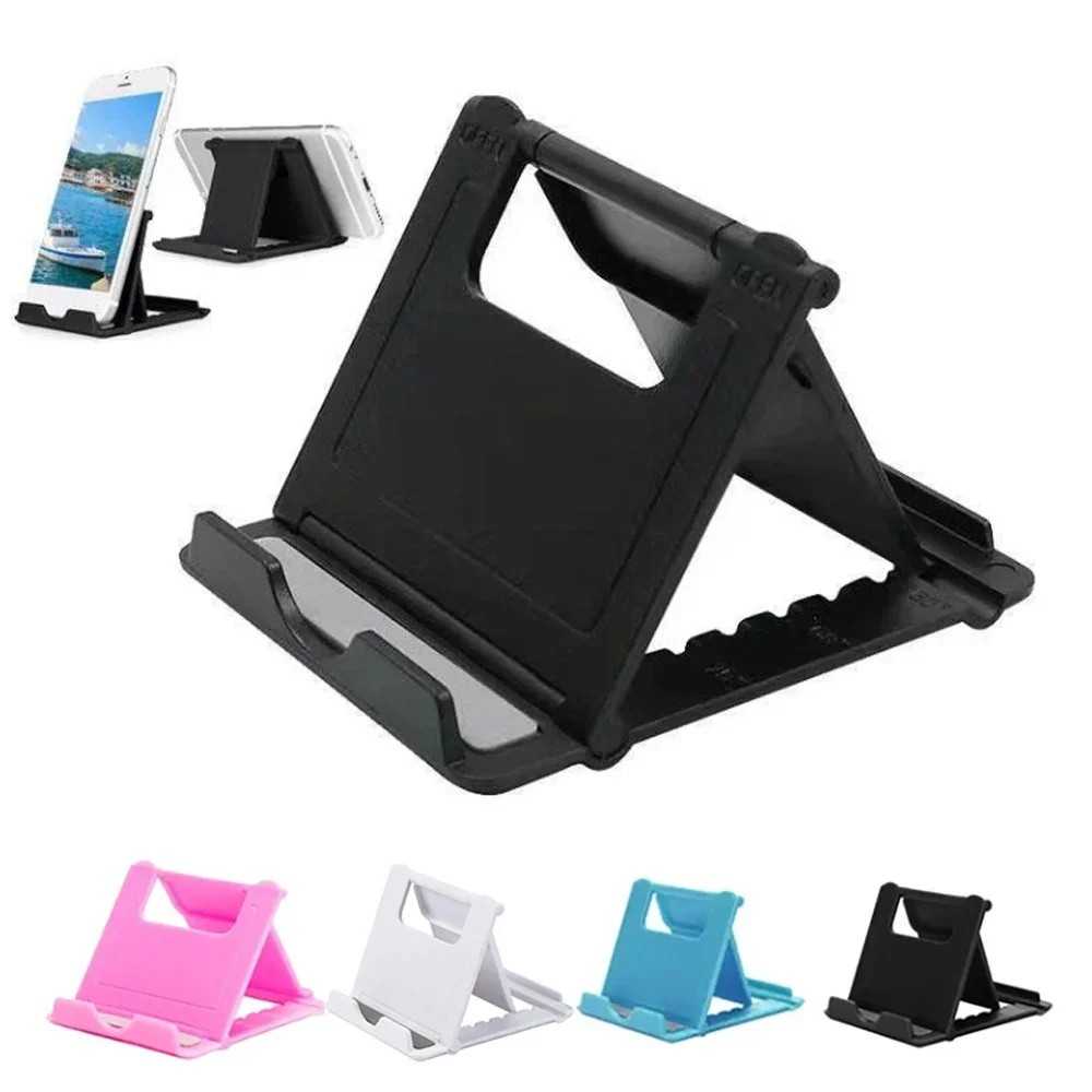 Universal Desk Stand Mobile Phone Tablet Holder Adjustable Foldable Portable