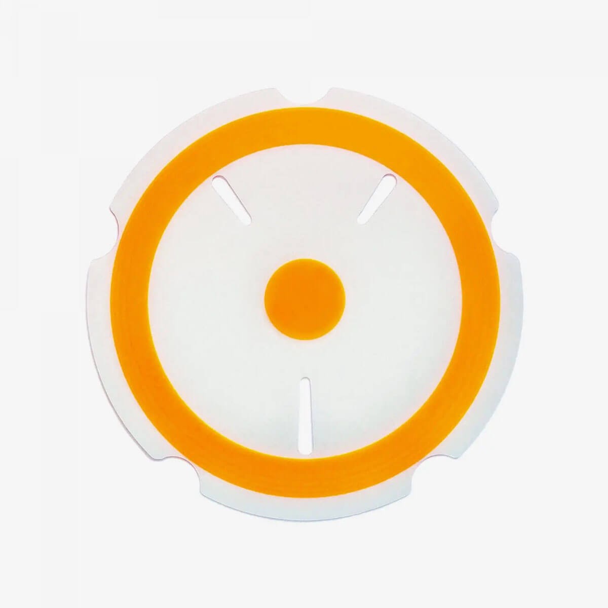 Slug Uni-Badge Impact Pad 5.5" Fluorescent Orange