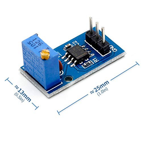 5PCS Pulse Generator Module NE555 Adjustable Resistance Frequency Single Chan...