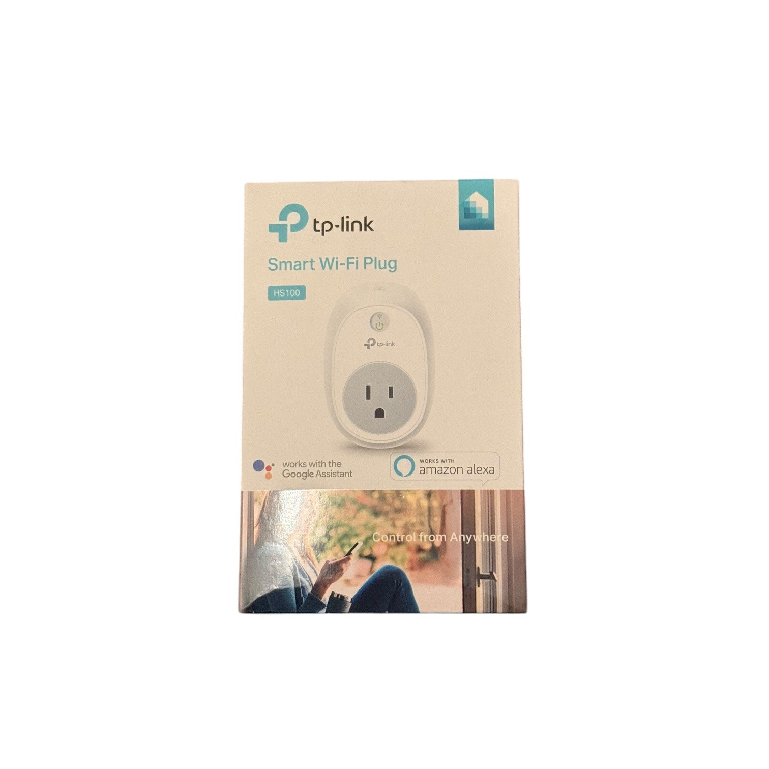 TP-Link HS100 Smart Wi-Fi Plug Works w Alexa Google Home No Hub