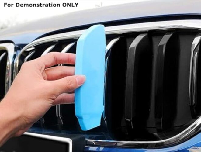 Exact Fit 3pc Set Iconic Tri-Accent Grille Insert Trims Compatible with 2017