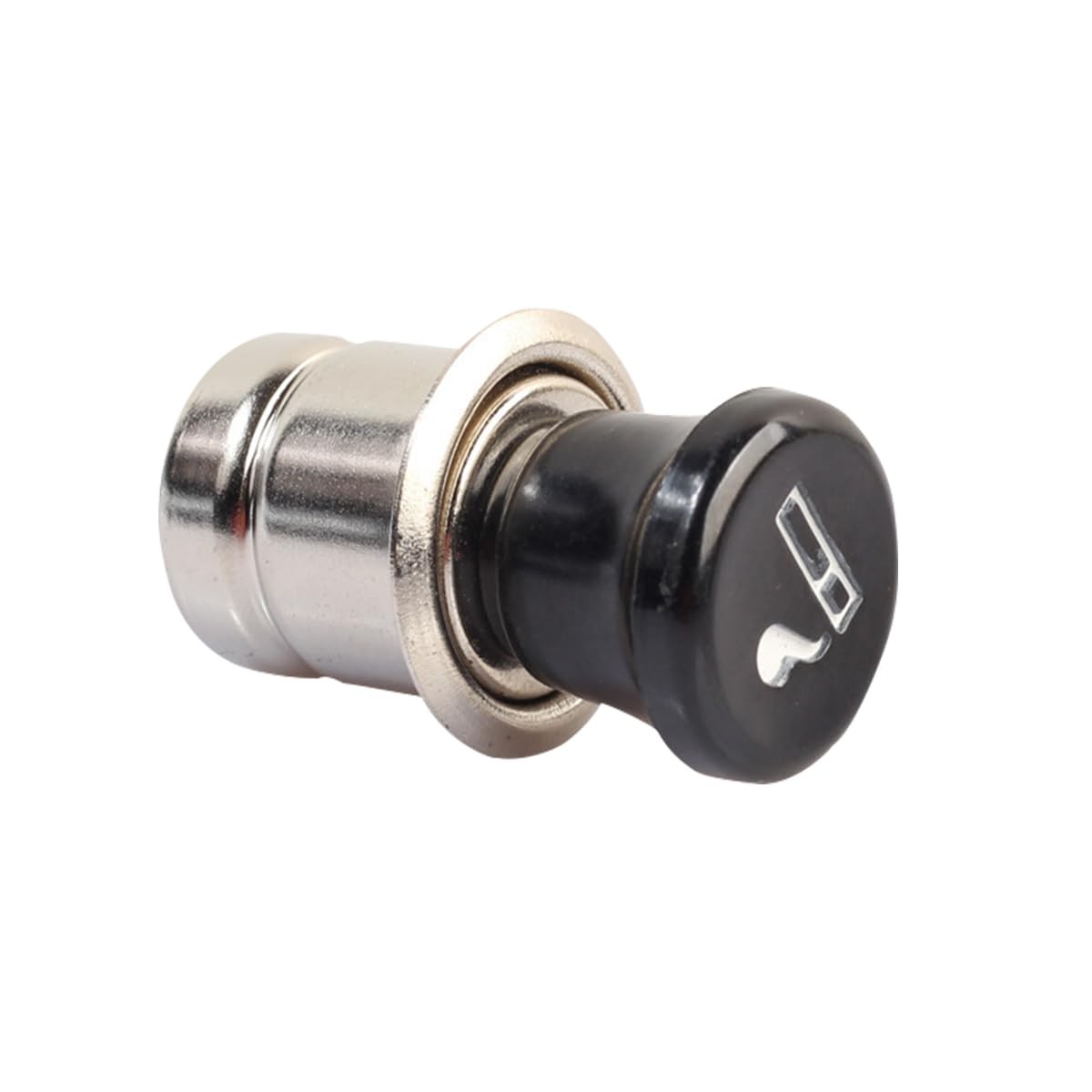 ZIMISI Car Cigarette Lighter, 12V Metal Plastic Construction Pop-Out 1PC/12V
