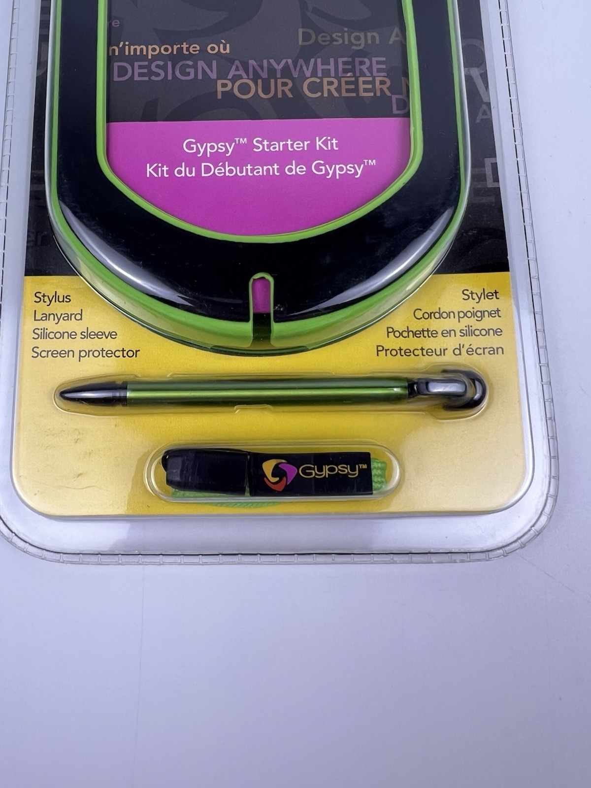 Cricut Gypsy Accessory Starter Kit Green Stylus Silicone Sleeve