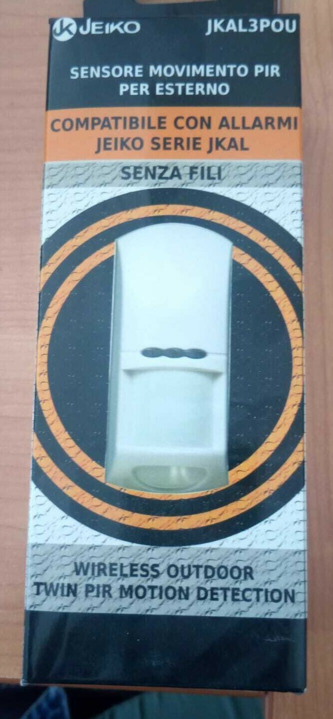 JEIKO JKAL3POU OUTDOOR MOTION SENSOR