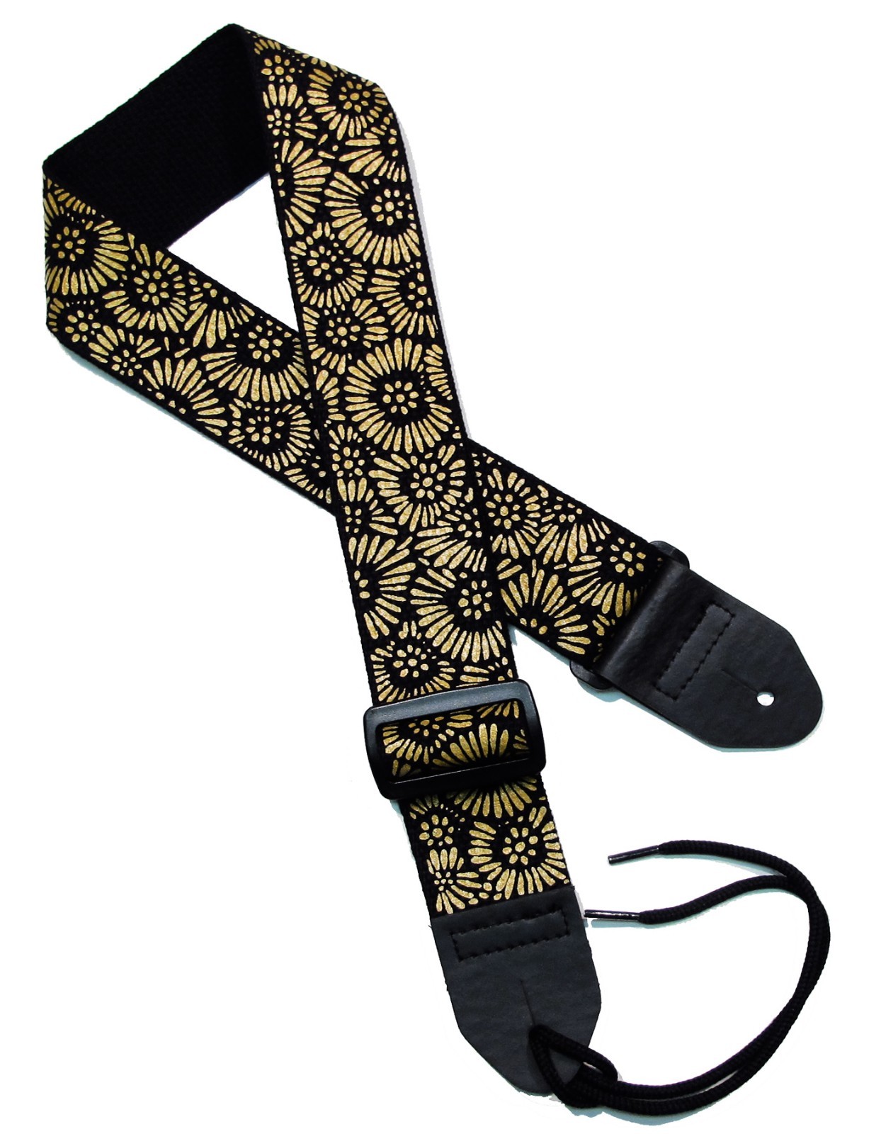 Girls Guitar Strap - 2" Cotton in 20 color combinations by Legacystraps