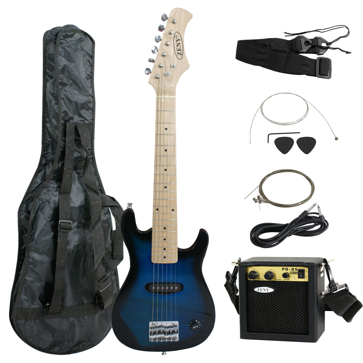30" Electric Guitar With Amp & Much More Guitar Combo Accessory Kit Practice