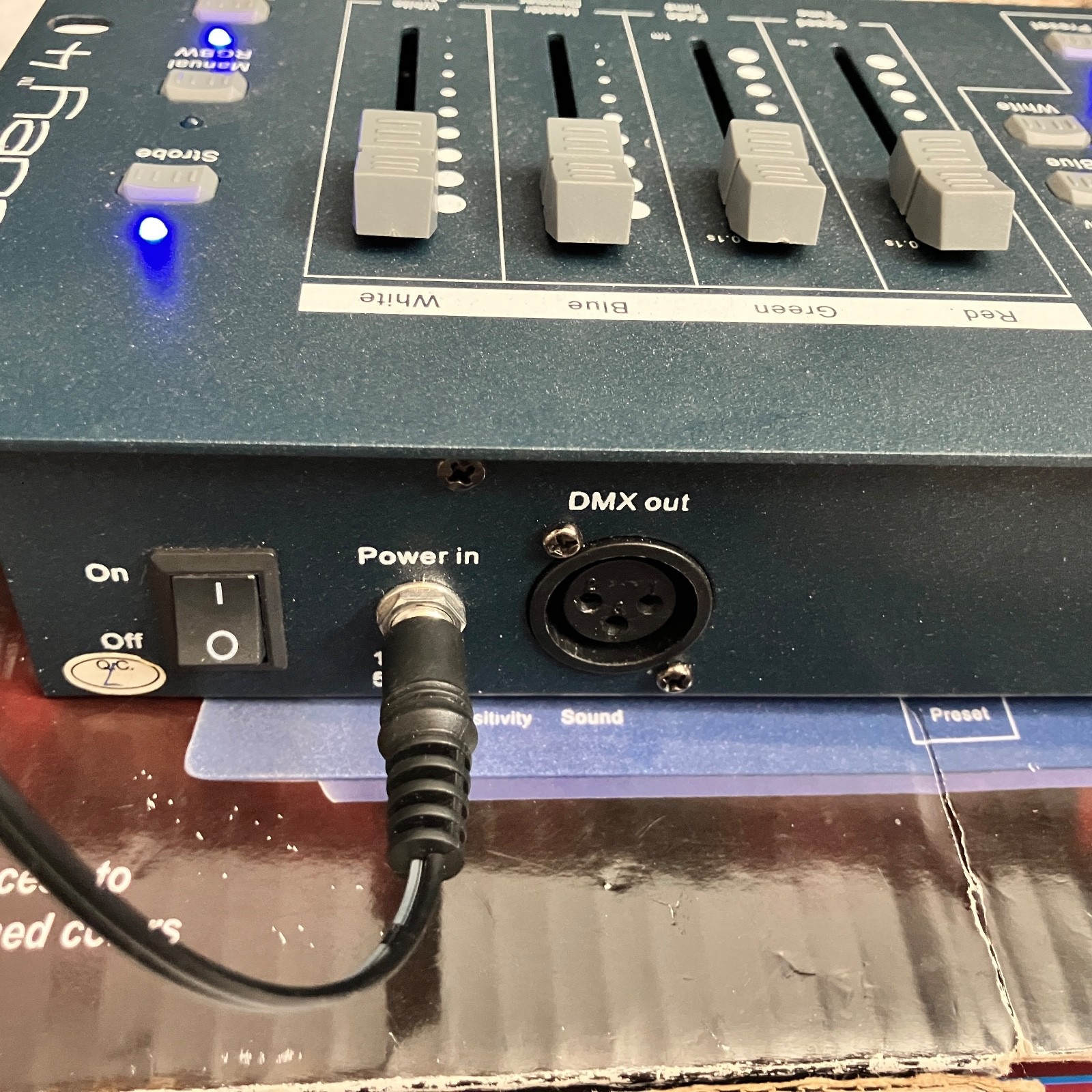 Chauvet Obey 4 DMX LED Lighting Controller w/power adapter
