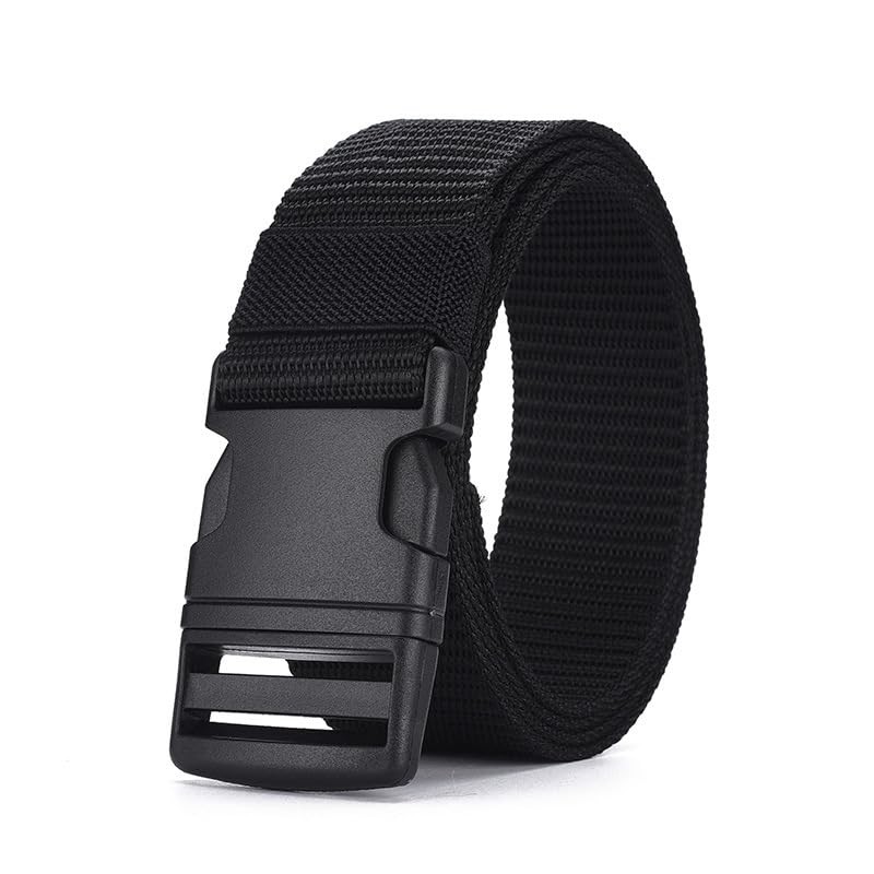 Luggage Suitcase Straps, Bright Color Adjustable 46"-78", Black
