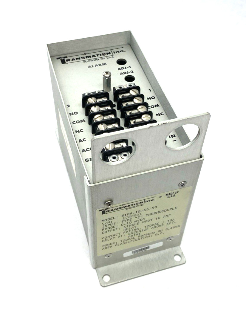 Transmation 610A-18-65-98 Temperature Alarm Unit