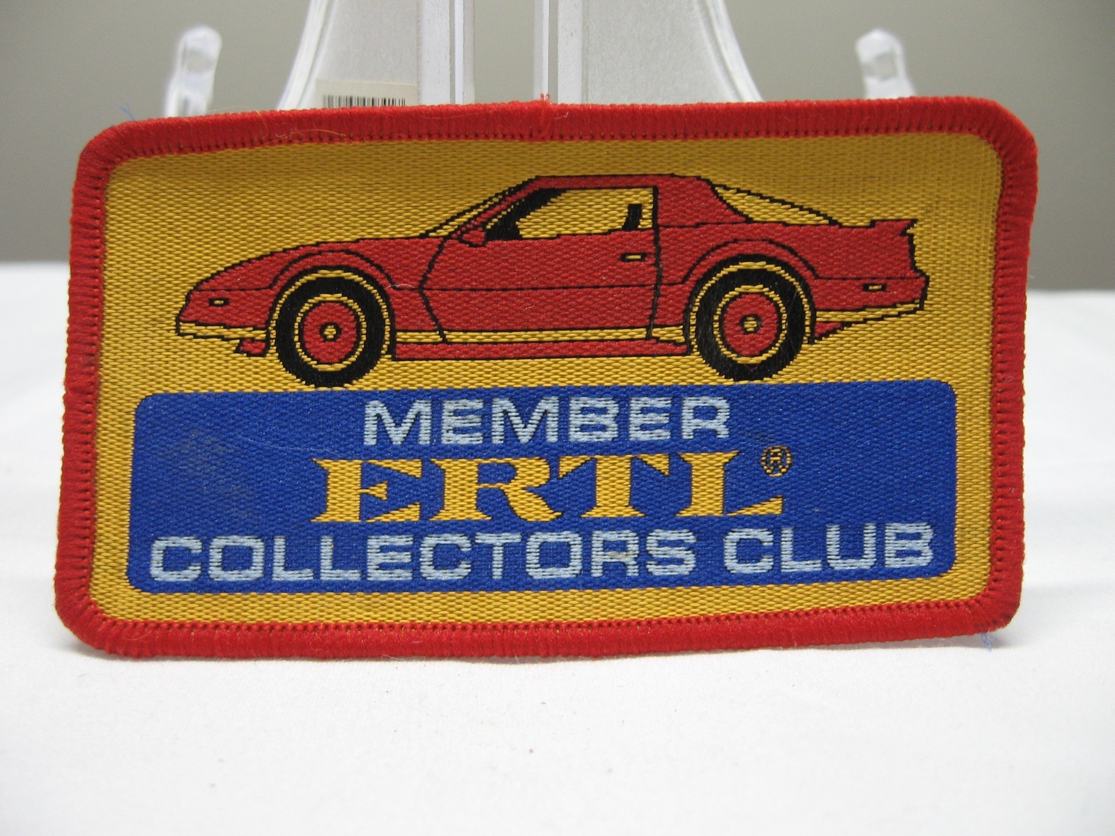 Vintage ERTL Collectors Club Member Sew-On Patch Camaro 3-5/8" x 2"