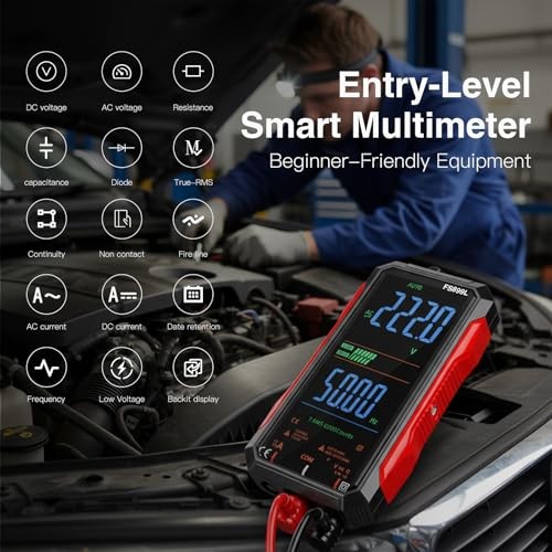 USB Rechargeable Digital Multimeter Smart Automatico True Rms Professional USB