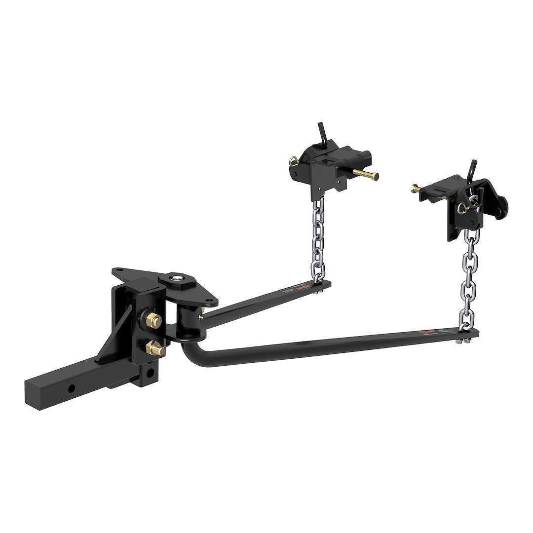 Curt 17051 Weight Distribution Hitch MV Round Bar Fits 2 Inch Receiver