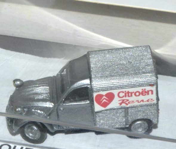 HO=1/87 RTR vehicle diecast evrat 87 Citroen Revue 2 CV Fourgon 1954-DELVERY VAN