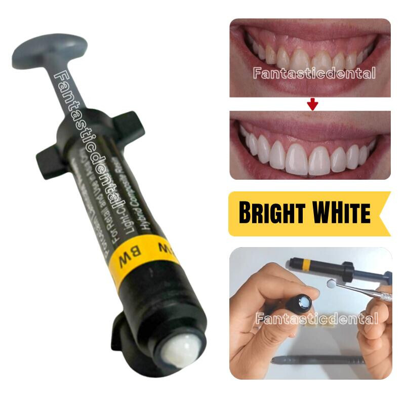 4.5g Dental Composite Resin Light Cure Bright White Veneer Hybrid Aesthetic