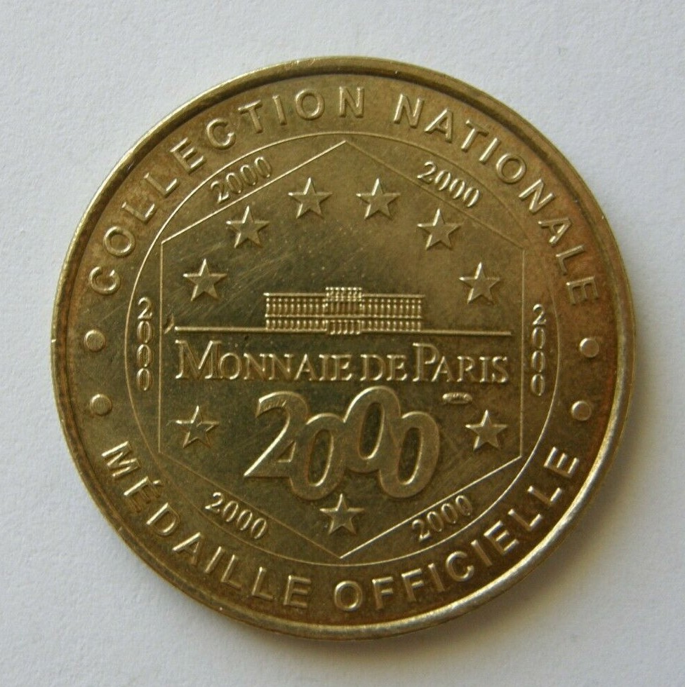 France UNC Medal Notre Dame Cathedral de Paris 2000