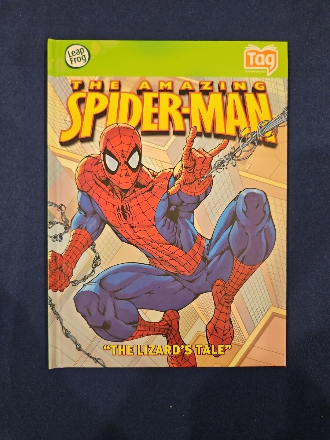 The Amazing Spider-Man: "The Lizards Tale" Leap Frog Tag Book