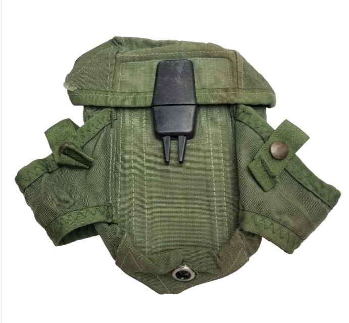 US Military Alice Magazine Pouch LC1 Small Arms Ammo Case Green 30 Mag VGC