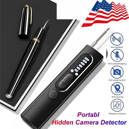 Portable Hidden Camera Detector - Anti Spy GPS Tracker Finder Rechargeable