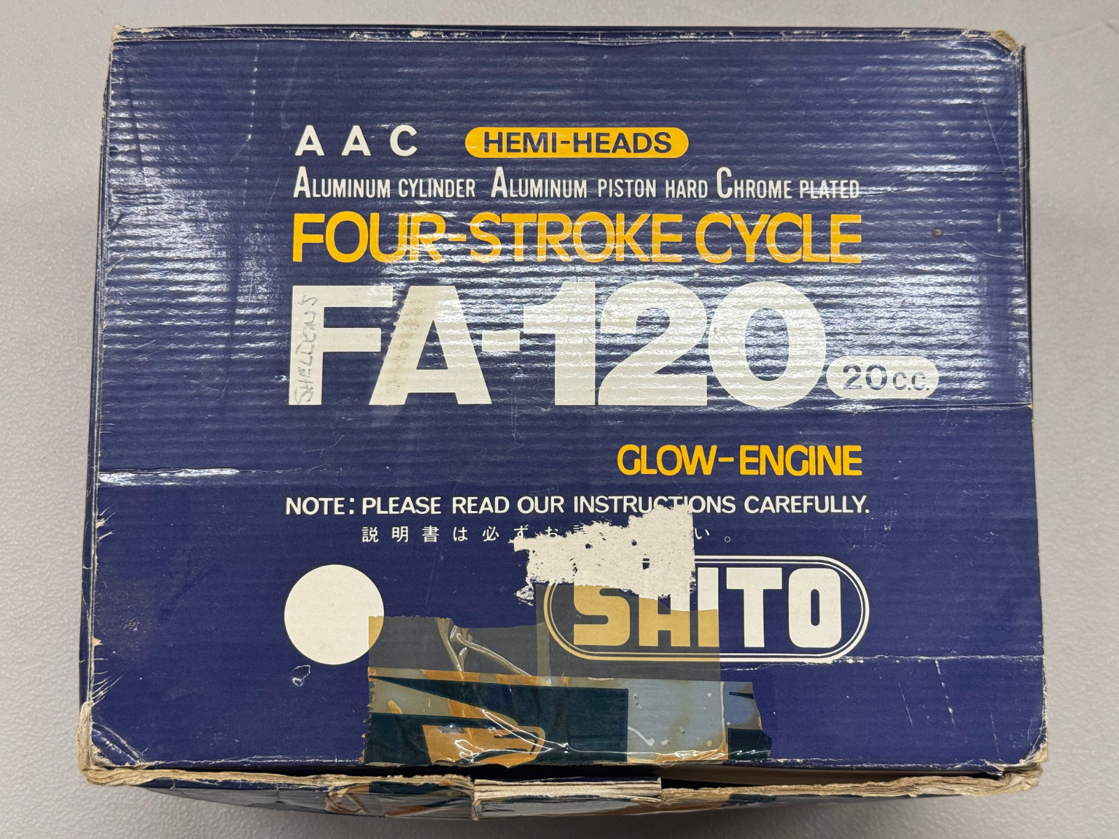 Saito FA-120 Four Stroke Cycle AAC Hemi-Head RC Airplane Engine