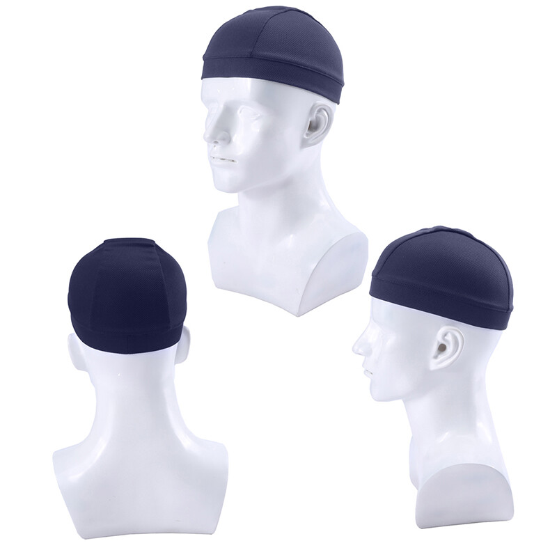 Summer Men Cooling Skull Caps Helmet Liner Beanie Cap Sweat Wicking Cycling Hat