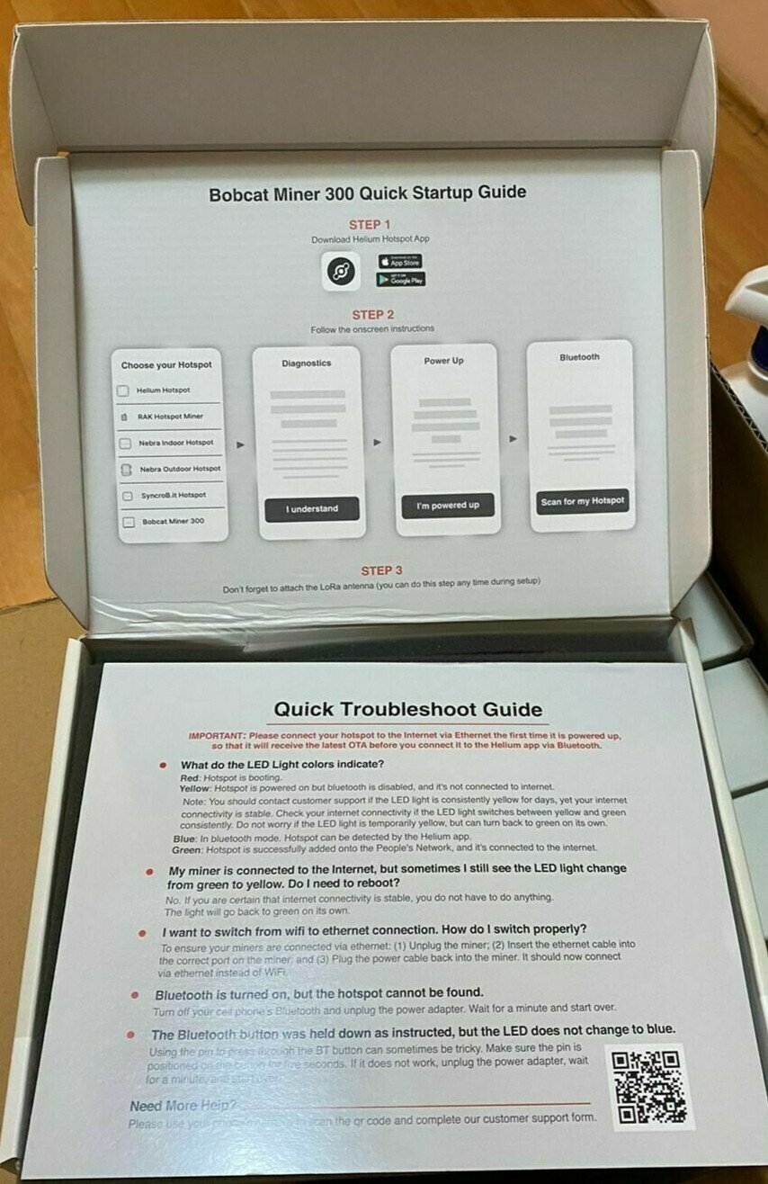 FAST DELIVERY ✅ Bobcat MINER 300 Crypto Hotspot Helium HNT 🔥 Already Set-Up 🔥