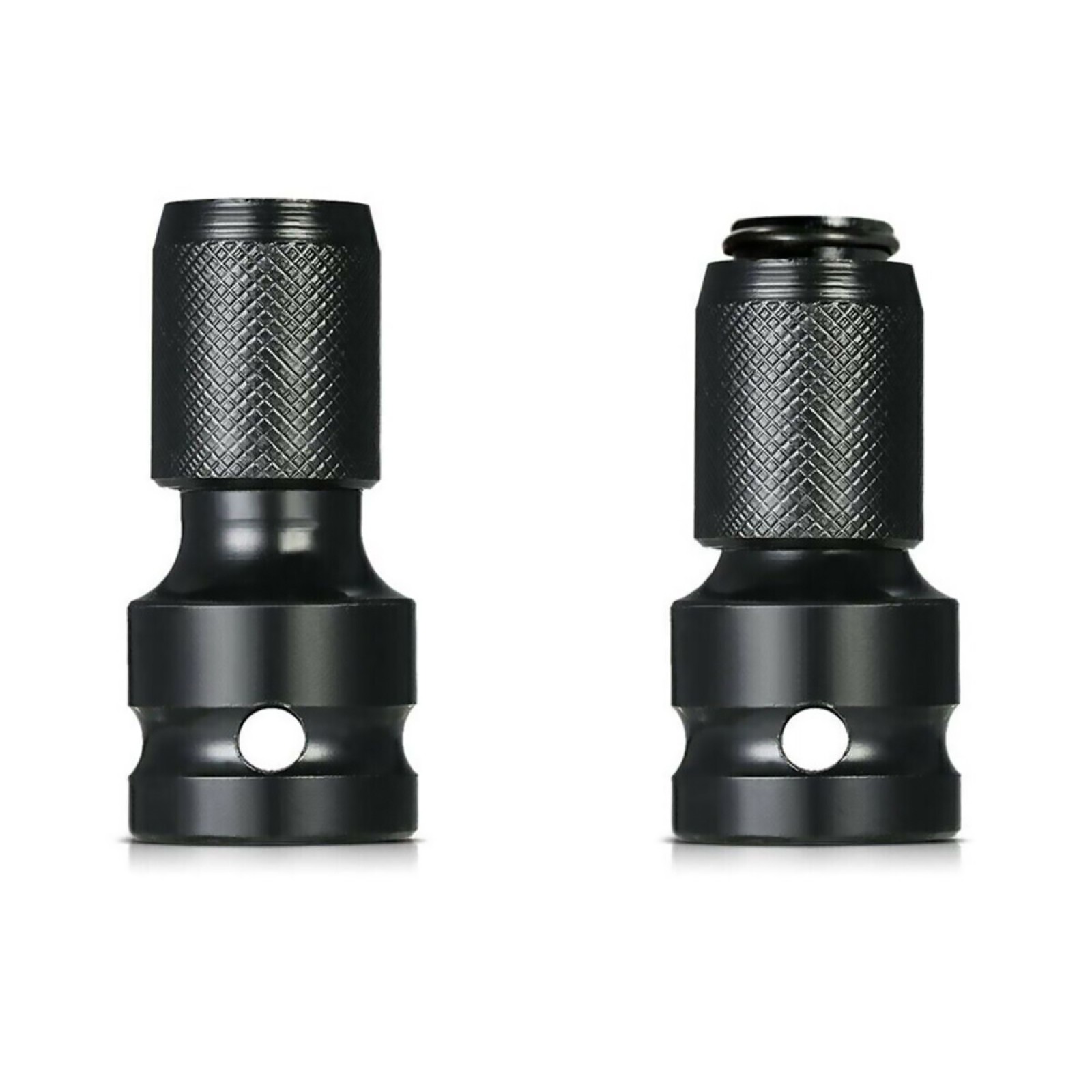 2Pcs 1/2 " To 1/4 " Socket Impact Wrench Socket Adapter Spanner Drive Converter